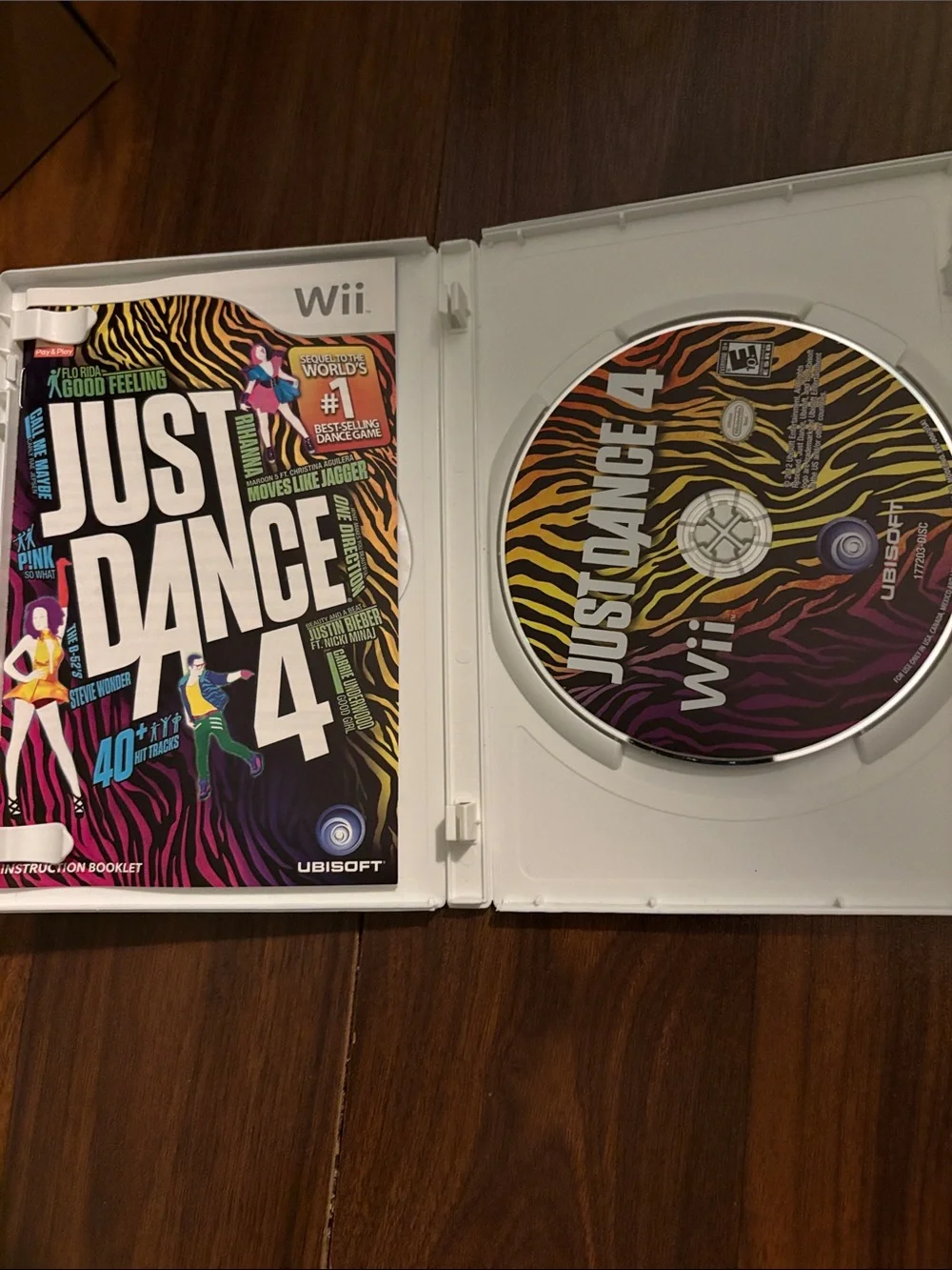 Just Dance 4 (Wii) by Ubisoft - Colorful Multi-Color Cover
